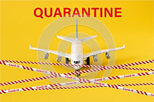 Ban of aircraft due to quarantine Covid-19. Cancel vacations.