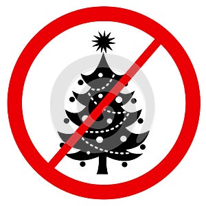 Ban of Christmas tree