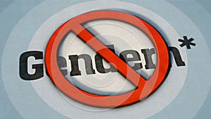 Ban on gender language