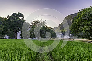 Ban Gioc - Detian waterfall in Cao Bang, Vietnam