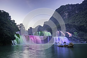 Ban Gioc - Detian waterfall in Cao Bang, Vietnam