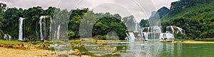 Ban Gioc Waterfall in Cao Bang, Vietnam photo