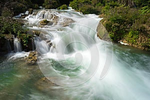 Ban Gioc waterfall in north of Vietnam.