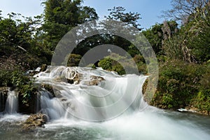 Ban Gioc waterfall in north of Vietnam.