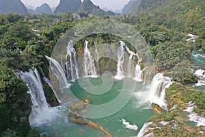 Ban Gioc Waterfall in North Vietnam