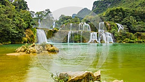 Ban Gioc Waterfall, North Vietnam photo