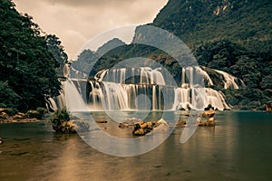 Ban Gioc Waterfall in Vietnam