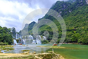 Ban Gioc Waterfall in Vietnam