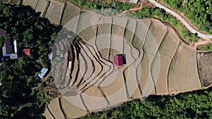 Ban Huai Hom Christendom, village in the jungle and valley in Mae Hong Son, Thailand