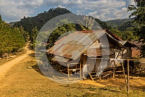 Ban Na village near Muang Ngoi Neua, La photo