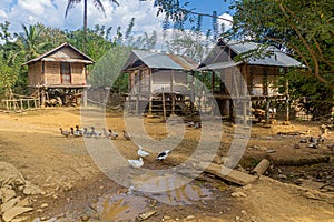 Ban Na village near Muang Ngoi Neua, La photo