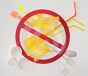 Ban single use plastic and straws