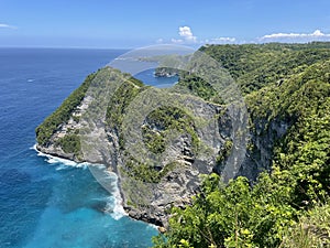 Banah Cliff Point Nusa Penida Indonesia