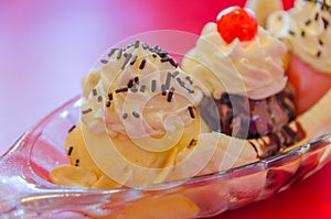 Banana boat ice cream