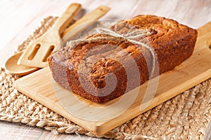 Banana Bread Breakfast Loaf