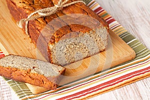 Banana Bread Gluten Free Healthy Breakfast