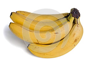 Banana Bunch Isolated