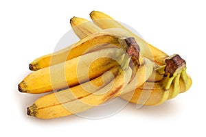 banana bunch path isolated