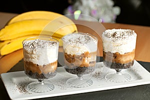 Banana Caramel Parfait Desserts