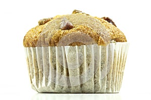 Banana cupcake or banana muffin