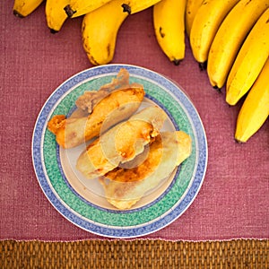 Banana fritters