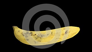 Banana fruit fresh ripe yellow skin healthy concept