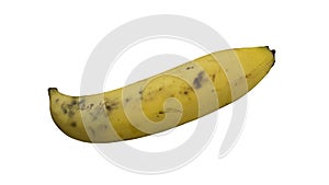 Banana fruit fresh ripe yellow skin healthy concept