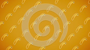 Banana Fruit Pattern Background