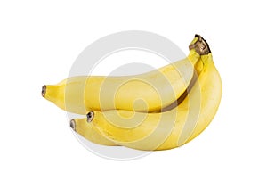 Banana Fruit Ripe Isolated on white