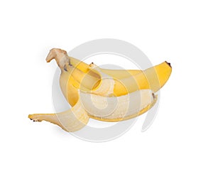 Banana isolated on white