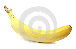 Banana isolated on a white background.