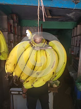 Banana, kela ,hanging banana