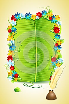 Banana Leaf Invitation Letter