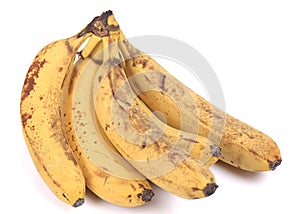 Banana. Over ripe bananas