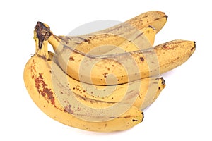 Banán. Přezrálé banány