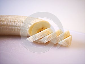 Banana - Pealed and Sliced