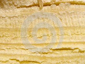 Banana peel texture