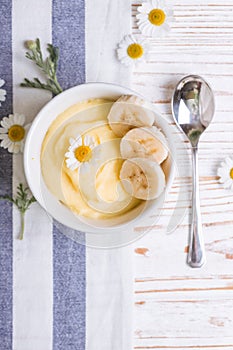 Banana pudding for breakfast