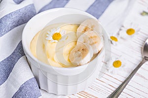 Banana pudding for breakfast