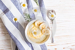 Banana pudding for breakfast