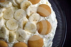 Banana pudding cake
