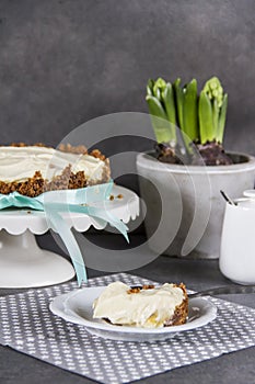 Banana and pudding cake.