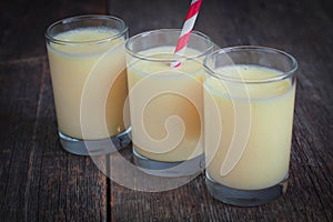 Banana smoothies