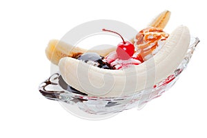 Banana split photo