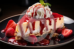 Banana split epitomizes elegance, a luxurious indulgence in the world of fine dining