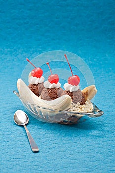 Banana Split Ice Cream