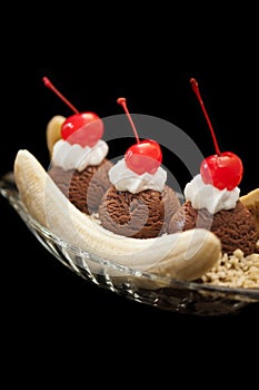 Banana Split Ice Cream