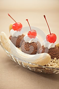 Banana Split Ice Cream