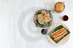 Banana and vegetable Fritters