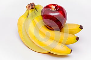 Bananas and an Apple